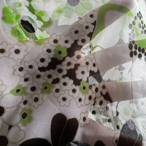 Y2K Floral Print Ruffle Dress - Picture 5 of 6